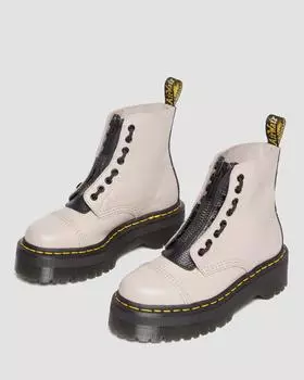 Сапоги на платформе из филированной кожи наппа Sincalir Dr. Martens