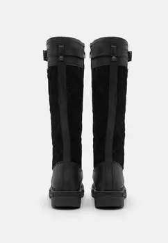 Сапоги на платформе OAK TALL Barbour, черный