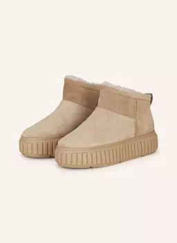 Сапоги на платформе зап Kennel & Schmenger, бежевый