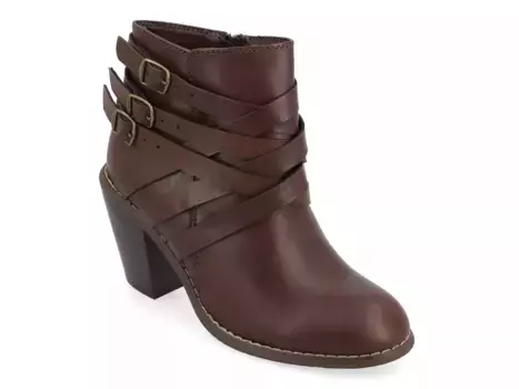 Сапоги на ремешке Journee, Brown