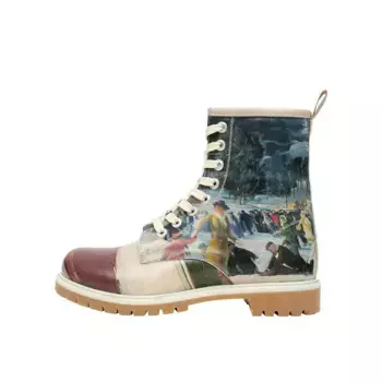 Сапоги на шнуровке DOGO "Женские ботинки Brush Strokes Vegan Женские ботинки / женские", Vegan, цвет Natur
