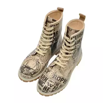Сапоги на шнуровке DOGO "Женские ботинки Daily Prophet Harry Potter Vegan Женские ботинки /", Vegan, цвет Natur