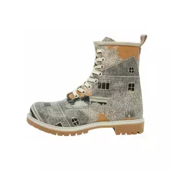 Сапоги на шнуровке DOGO "Женские ботинки Женские ботинки Vegan Женские ботинки / женские", Vegan, серый