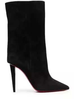 Сапоги на шпильке Christian Louboutin, черный
