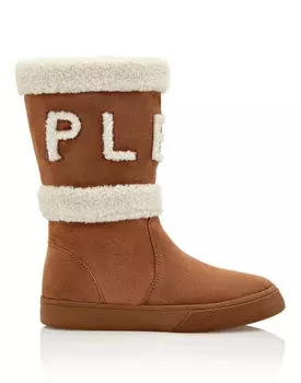 Сапоги на средней плоской подошве Skull&Bones Philipp Plein, бежевый