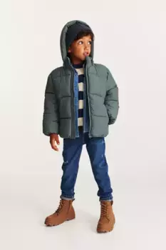 Сапоги на теплой подкладке H&M, коричневый