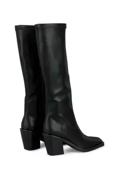 Сапоги на высоком каблуке Alma en Pena, черный