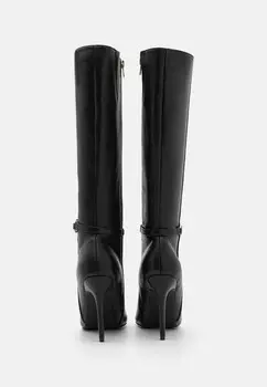 Сапоги на высоком каблуке Anna Field, черный