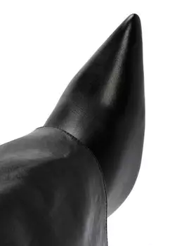 Сапоги на высоком каблуке Derimod, черный