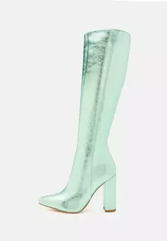 Сапоги на высоком каблуке KENIA RAID, зеленый