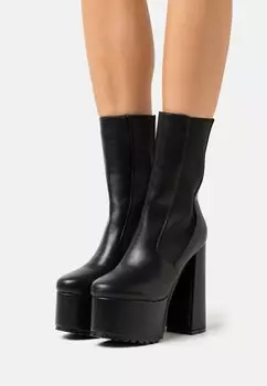 Сапоги на высоком каблуке RAID, черный