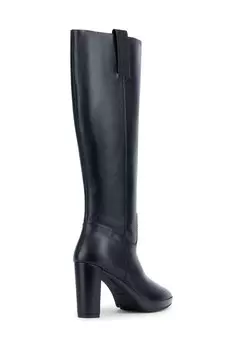 Сапоги на высоком каблуке WALK PLEASURE Geox, черный