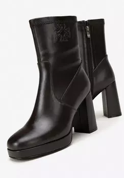 Сапоги на высоком каблуке WITTCHEN, коричневый