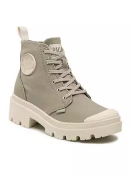 Сапоги Palladium Pallabase Twill, зеленый