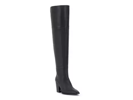 Сапоги Paulie Over-The-Knee Boot Vince Camuto, черный