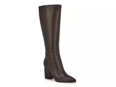 Сапоги Peachey Boot Nine West, темно-коричневый