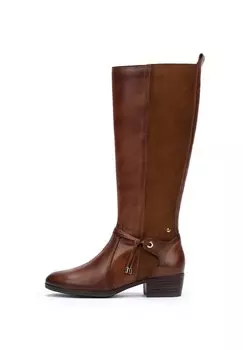 Сапоги Pikolinos из кожи, коричневый