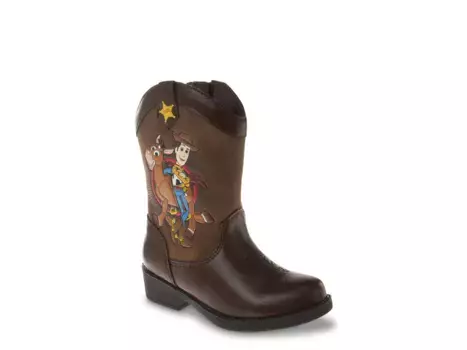 Сапоги Pixar Toy Story Cowboy Boot Disney, темно-коричневый