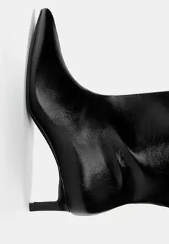 Сапоги PULL&BEAR, черный