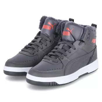 Сапоги Puma High Sneaker REBOUND JOY FUR JR, серый