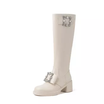 Сапоги PVAJ Knee-high Boots Women's, белый