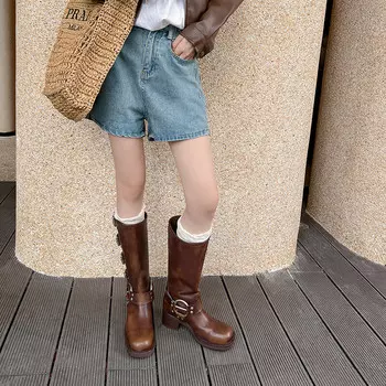 Сапоги PVAJ Knee-high Boots Women's, черный