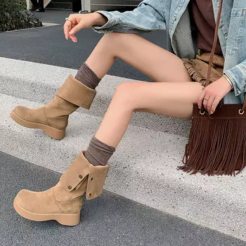 Сапоги PVAJ Knee-high Boots Women's, черный