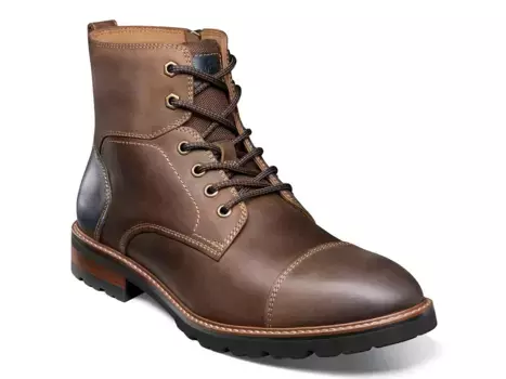 Сапоги Renegade Cap Toe Boot Florsheim, темно-коричневый