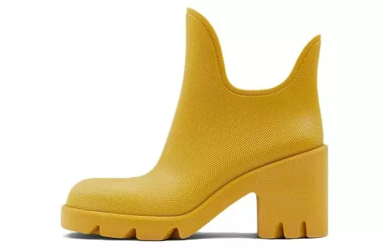 Сапоги резиновые Burberry Marsh Ankle, желтый