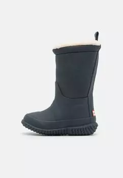 Сапоги резиновые Original Kids Boots Unisex Hunter, цвет navy/white willow