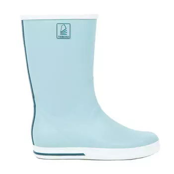 Сапоги резиновые парусные женские/мужские 500 серо-зеленые TRIBORD, серо-зеленый
