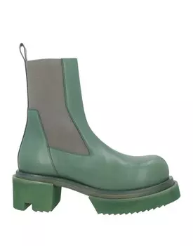 Сапоги Rick Owens, зеленый