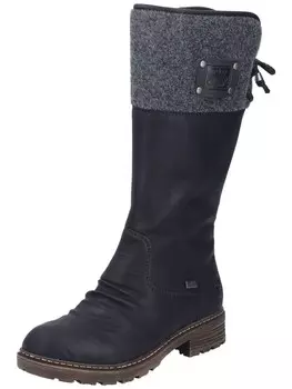 Сапоги rieker, цвет schwarz/grau