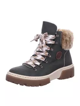 Сапоги rieker Damen warm, зеленый