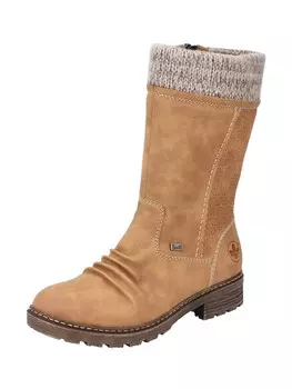 Сапоги Rieker, карамельный/каштановый/пятнистый коричневый