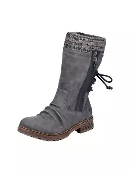 Сапоги rieker Komfort, серый