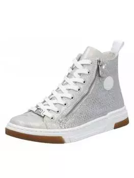 Сапоги rieker, серебряный