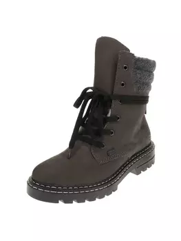 Сапоги rieker, серый