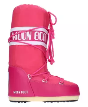 Сапоги розовые Moon Boot, розовый