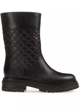 Сапоги-русалки 3D Sergio Rossi, черный