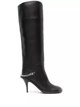 Сапоги Ryder 110 с заостренным носком STELLA MCCARTNEY, черный