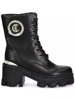 Сапоги с логотипом Just Cavalli, черный
