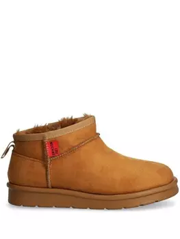 Сапоги с логотипом Love Moschino, коричневый