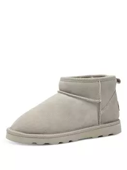 Сапоги s.Oliver Leder-Boots, серо-коричневый
