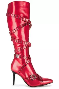 Сапоги с ремешками nii hai Niihai, красный