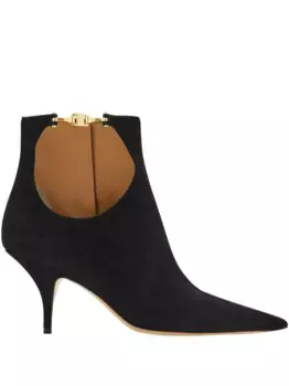 Сапоги с вырезами Ferragamo, черный