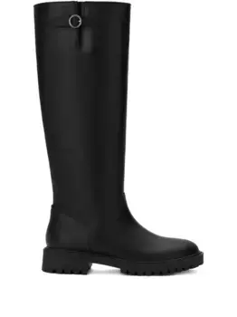 Сапоги с закругленным носком Bally, черный