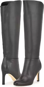 Сапоги Sancha Nine West, черная кожа