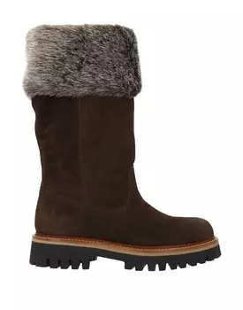 Сапоги Sergio Rossi, темно-коричневый