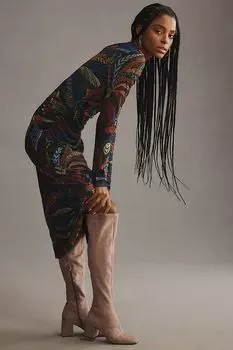 Сапоги Silent D Caribe выше колена, темно-коричневый